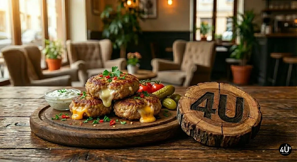 کتلت گوشتی پنیری - سفارش در یاسوج