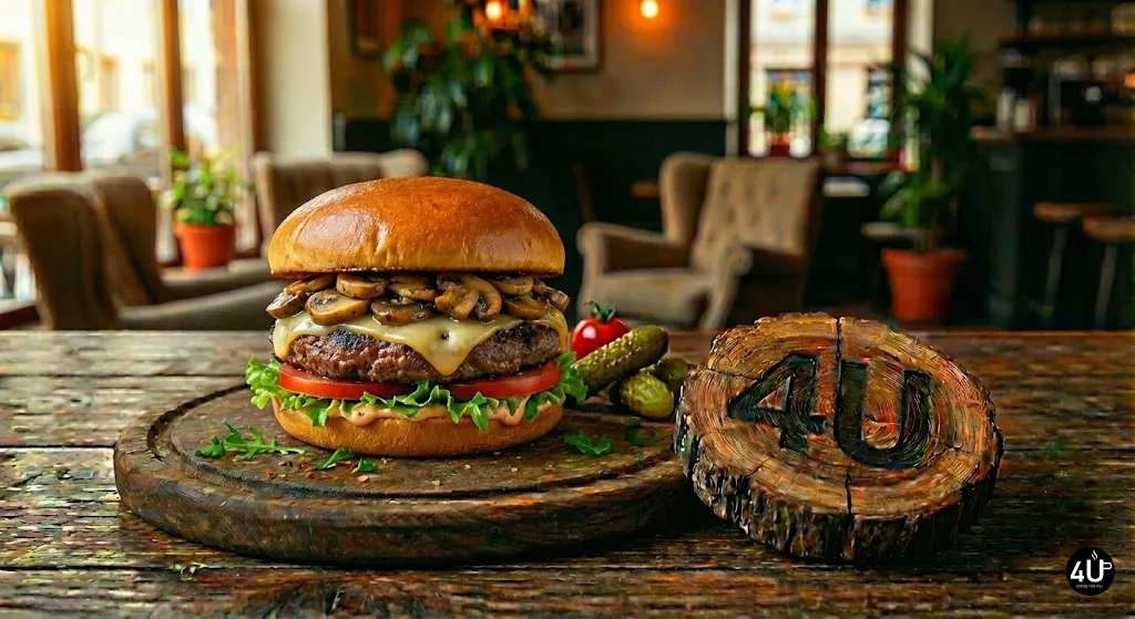 ماشروم برگر - سفارش در یاسوج